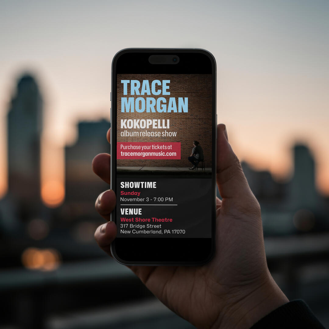 Trace Morgan - Kokopelli Album Release - Social Media Campaign